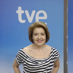 María Pujalte en la presentación de 'Los misterios de Laura'