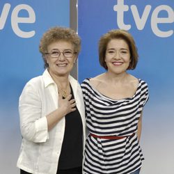 Las actrices Beatriz Carvajal y María Pujalte