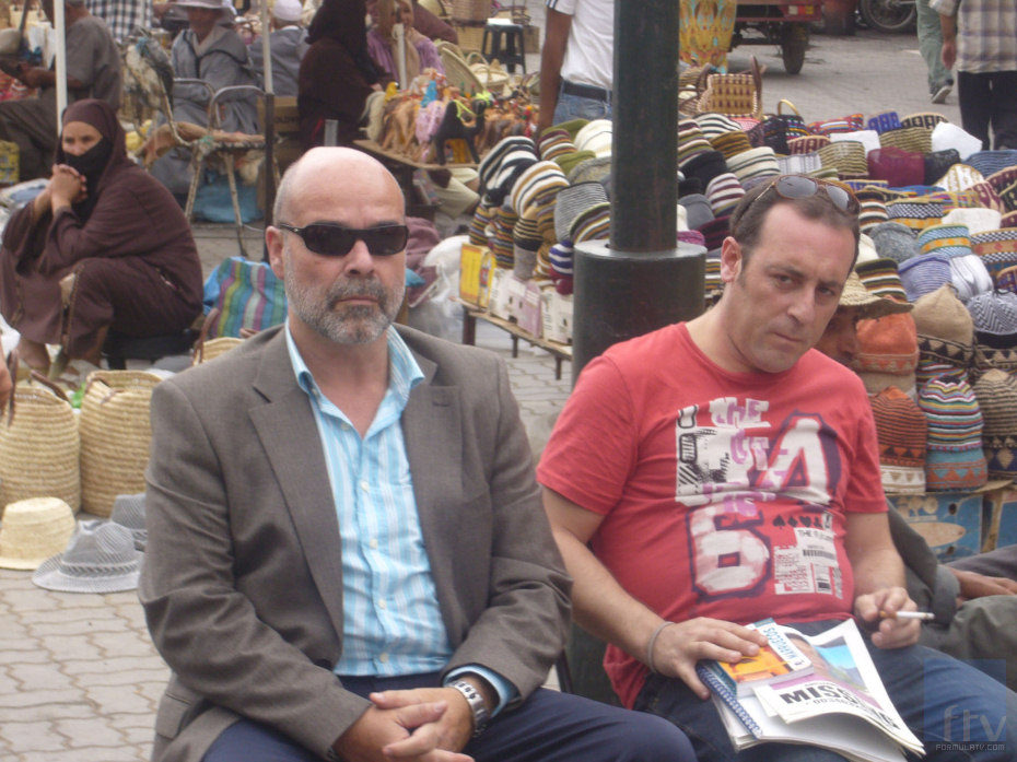 Antonio Resines y Antonio Molero