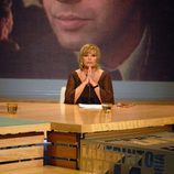 María Teresa Campos sentada en 'El laberinto de la memoria'