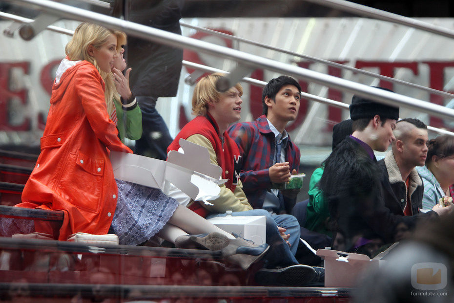 Los chicos de 'Glee' en Nueva York