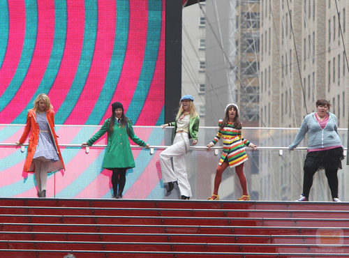 Actuación de 'Glee' en Nueva York