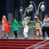 Las actrices de 'Glee' en Nueva York
