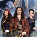 Carmen Bocanegra, Álvaro Mondego y Blanca Díaz de Andrade