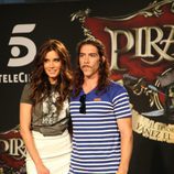 Pilar Rubio y Óscar Jaenada, de 'Piratas'