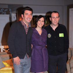 Arturo Valls, Malena Alterio y Antonio Molero