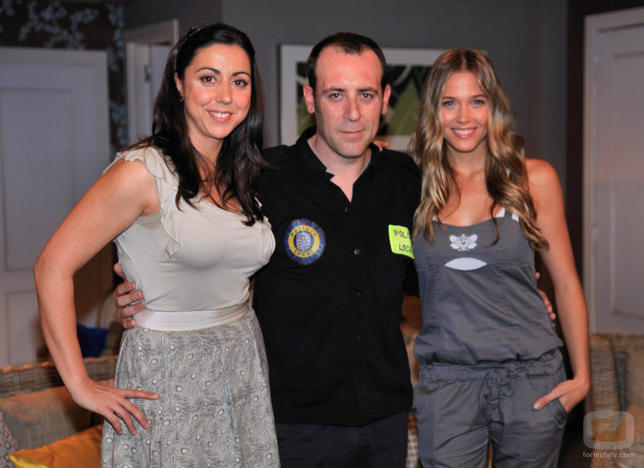 Carmen Ruiz, Antonio Molero y Patricia Montero