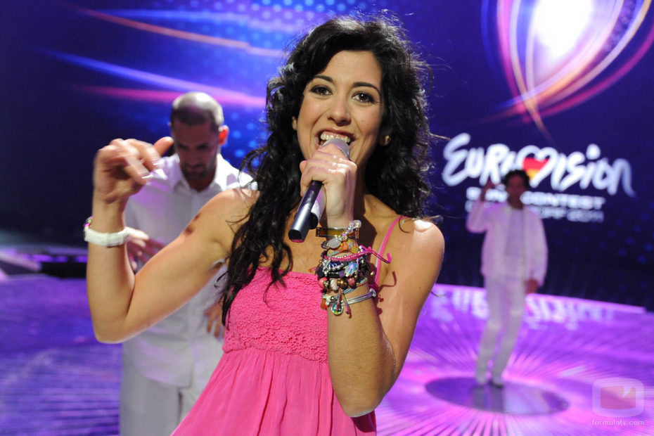 Lucía Pérez en Eurovisión 2011