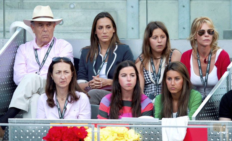 Belén Rueda y Tamara Falcó en la final del Master Series de Madrid