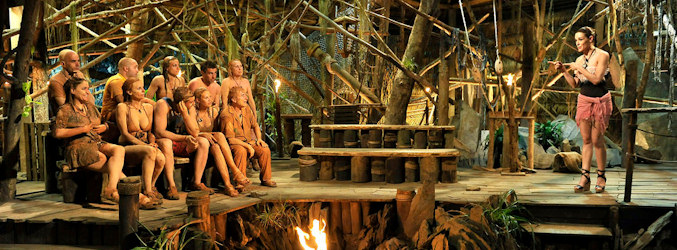 Raquel Sánchez Silva habla con los famosos en 'Supervivientes 2011'