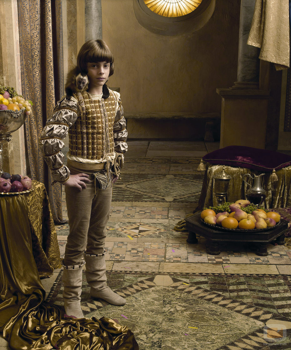 Aidan Alexander es Gioffre Borgia en 'Los Borgia'