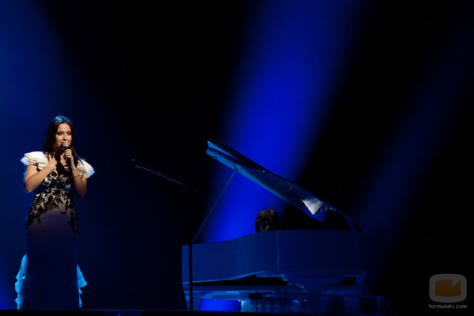 Evelina Sašenko (Lituania) en la final de Eurovisión 2011
