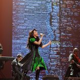 Eldrine (Georgia) en la final de Eurovisión 2011