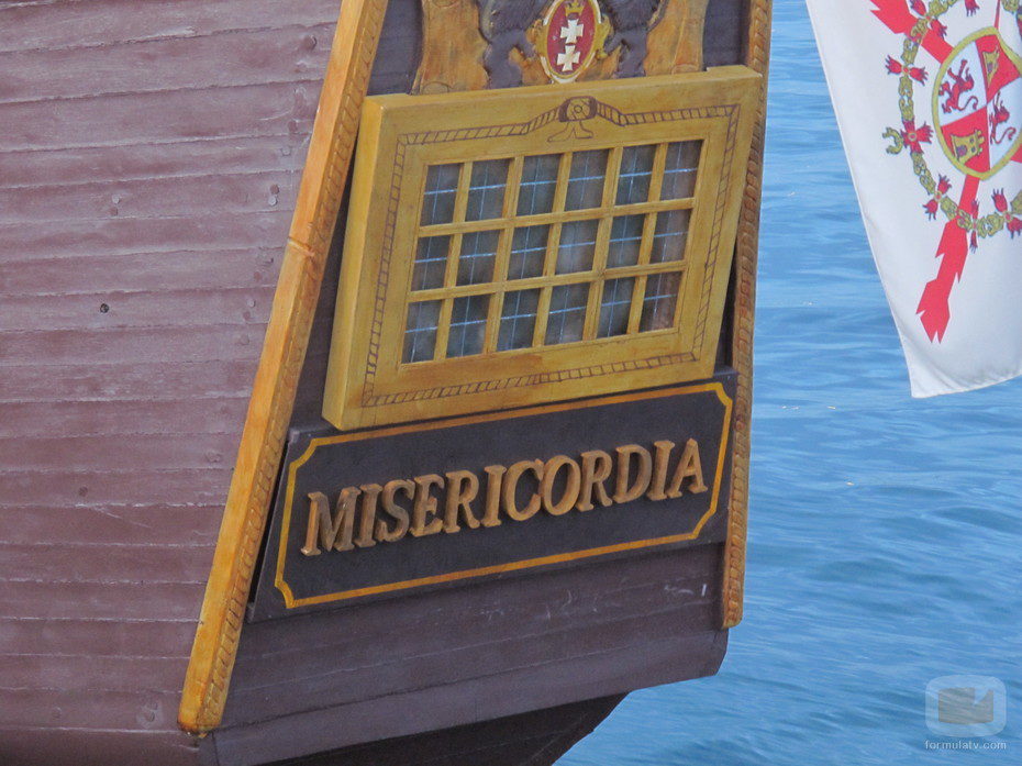 Parte trasera del Misericordia