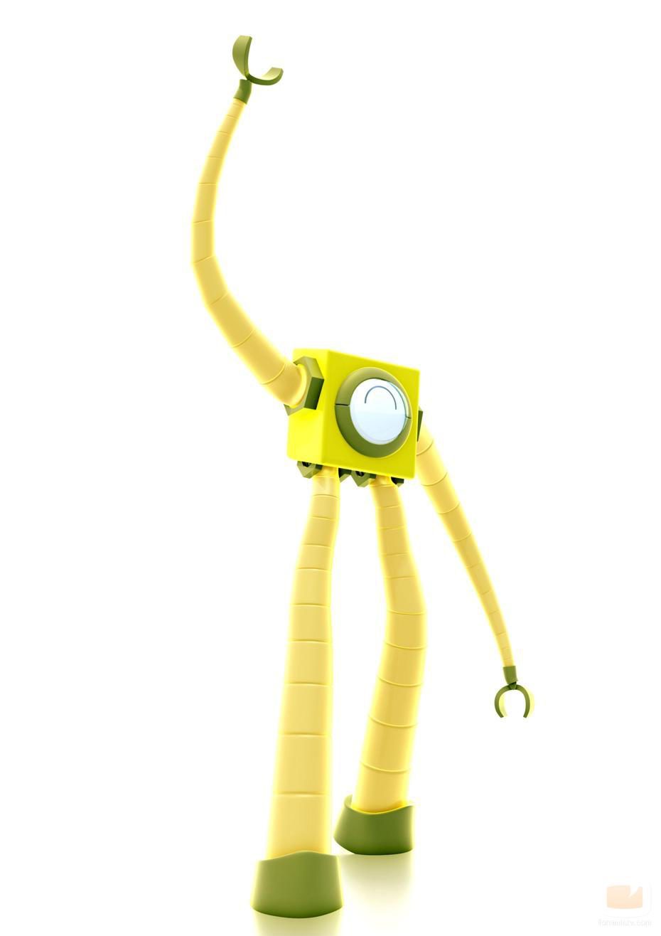 Bit, uno de los robots de 'Los Clanners'