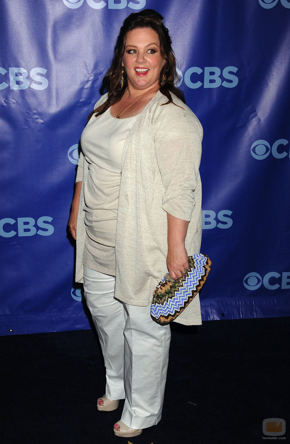 Melissa McCarthy de 'Mike and Molly' en los Upfronts 2011