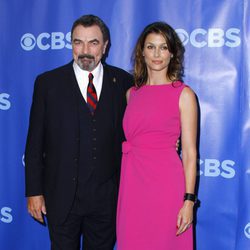 Tom Selleck y Bridget Moynahan en los Upfronts 2011 de CBS