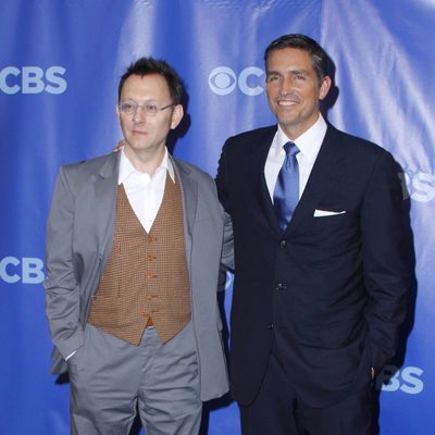 Michael Emerson y Jim Caviezel de 'Person of Interest'