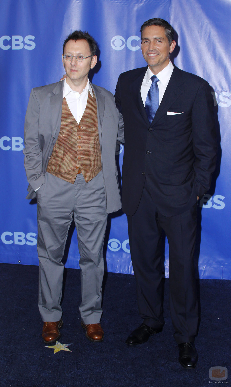 Michael Emerson y Jim Caviezel de 'Person of Interest'