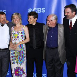 Elenco de 'Blue Bloods' en los Upfronts 2011 de CBS