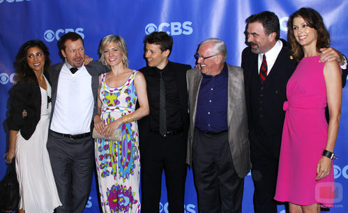 Elenco de 'Blue Bloods' en los Upfronts 2011 de CBS
