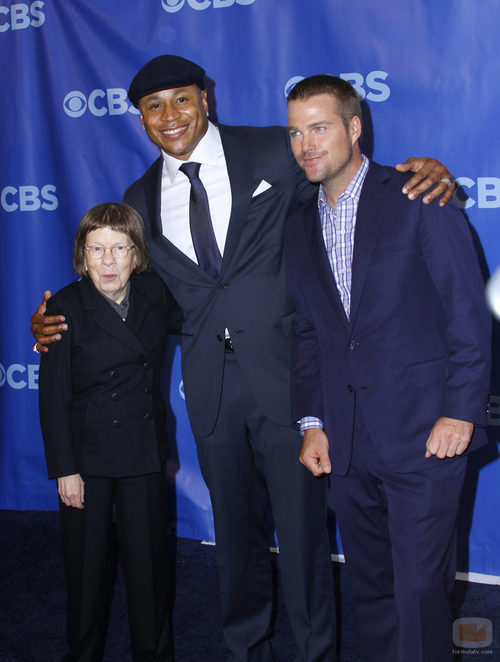 Elenco de 'NCIS: Los Angeles' en los Upfronts 2011