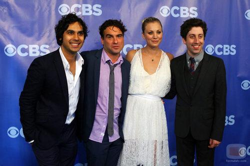 Elenco de 'The Big Bang Theory' en los Upfronts 2011 de CBS