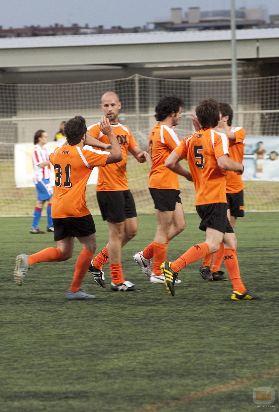 Partido de fútbol solidario de Fox