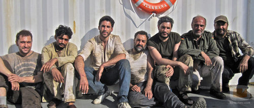 Los protagonistas de 'Alakrana'