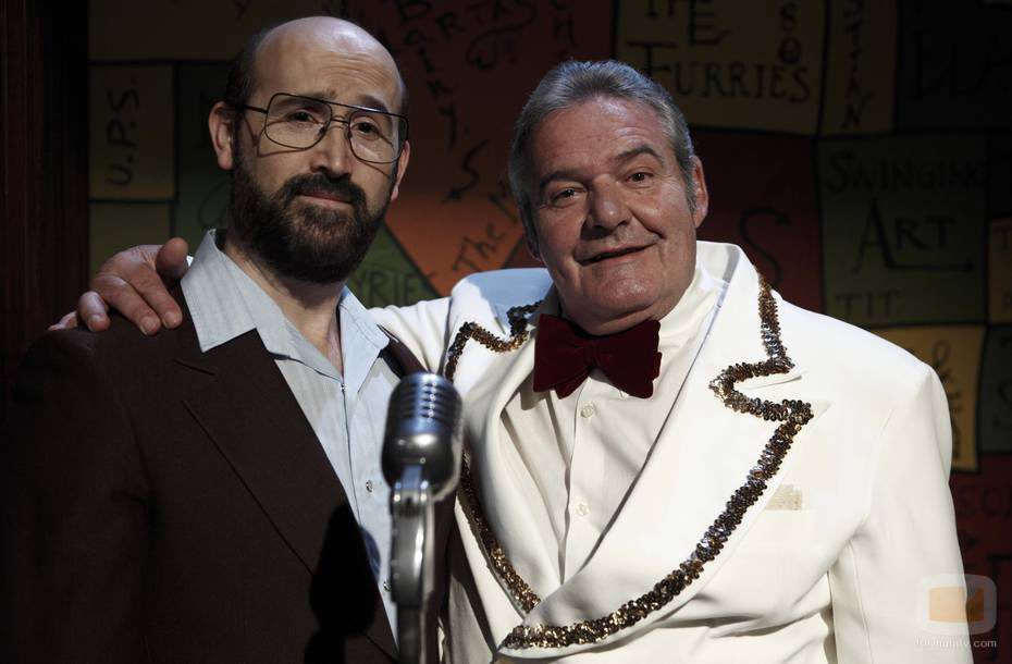 Javier Cámara con Ángel de Andrés en 'Los Quién'