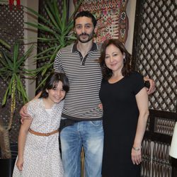 Sandra Melero, Abdelatif Hwidar y Carmen Machi