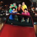 Los chicos de 'La que se avecina' montan en un coche