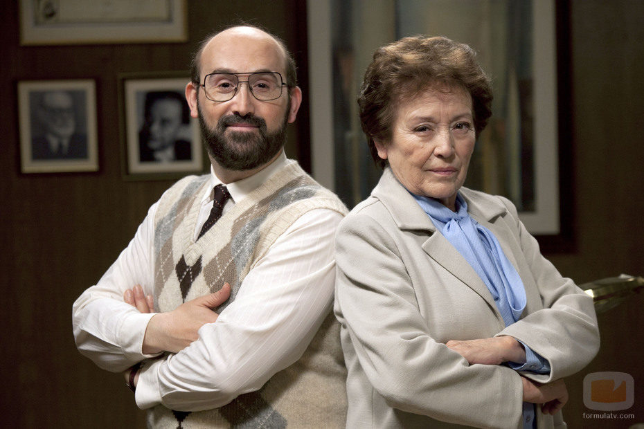 Javier Cámara y Amparo Baró en 'Los Quién'