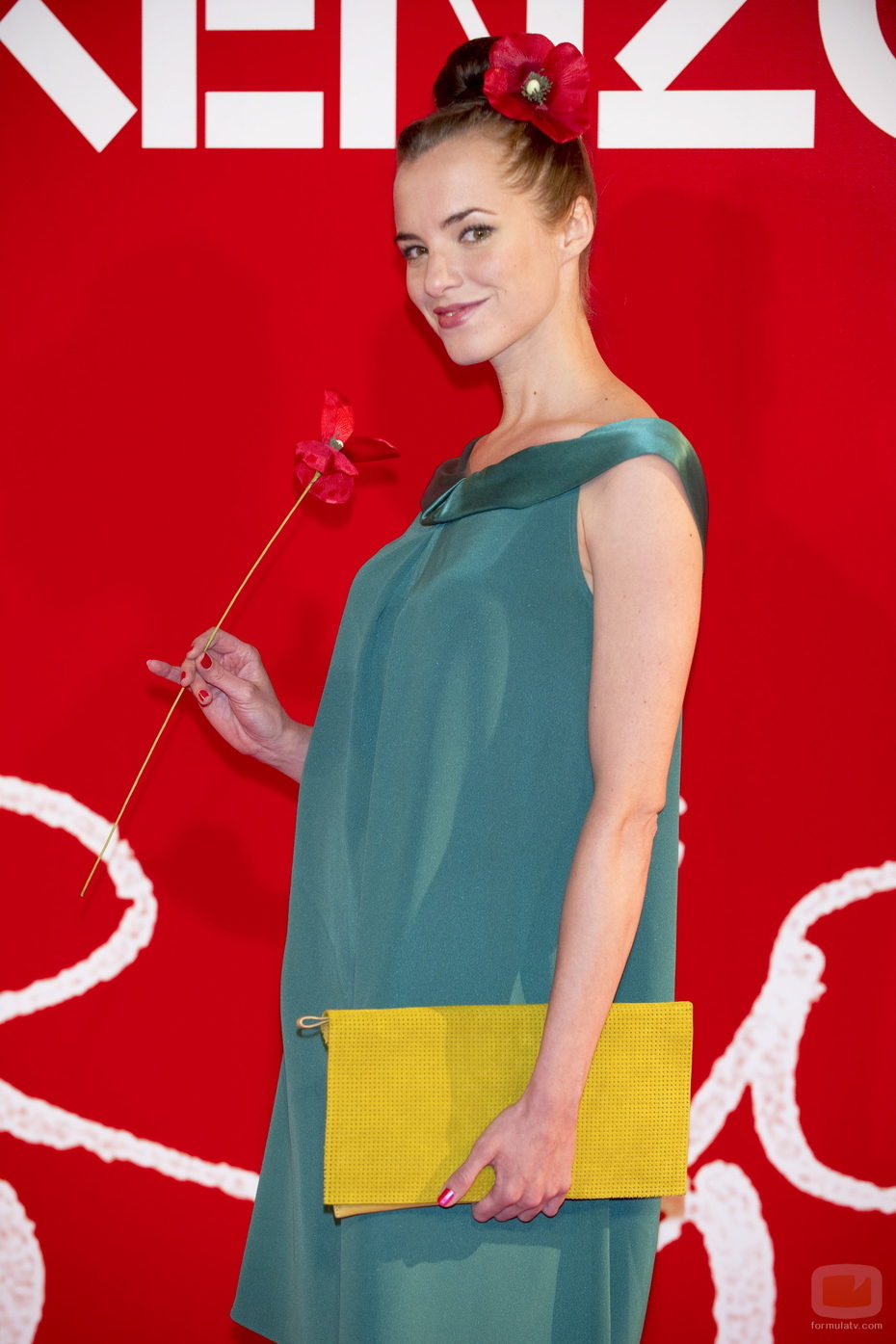 Alejandra Lorente en la fiesta de Kenzo