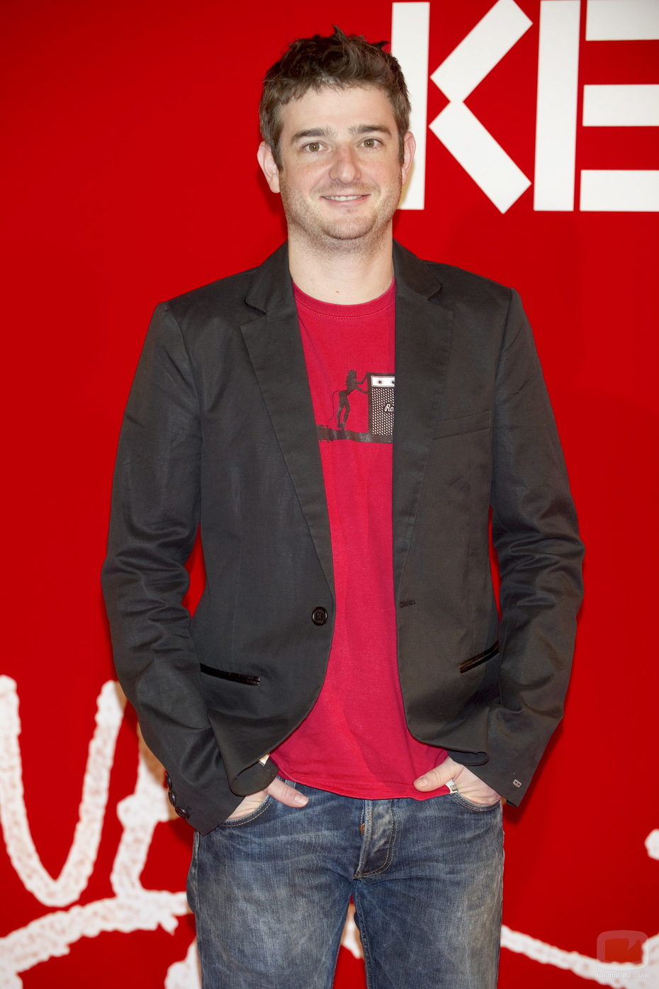 Gorka Otxoa en la fiesta de Kenzo