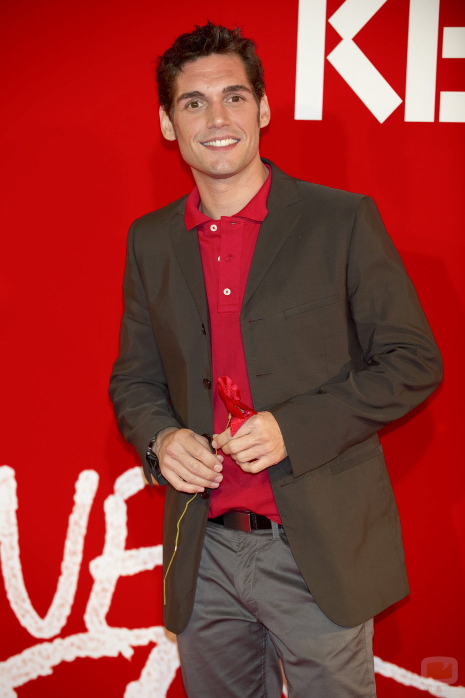 Josep Lobató, durante la fiesta de Kenzo