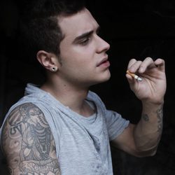 Adrián Rodríguez luce su tatuaje 