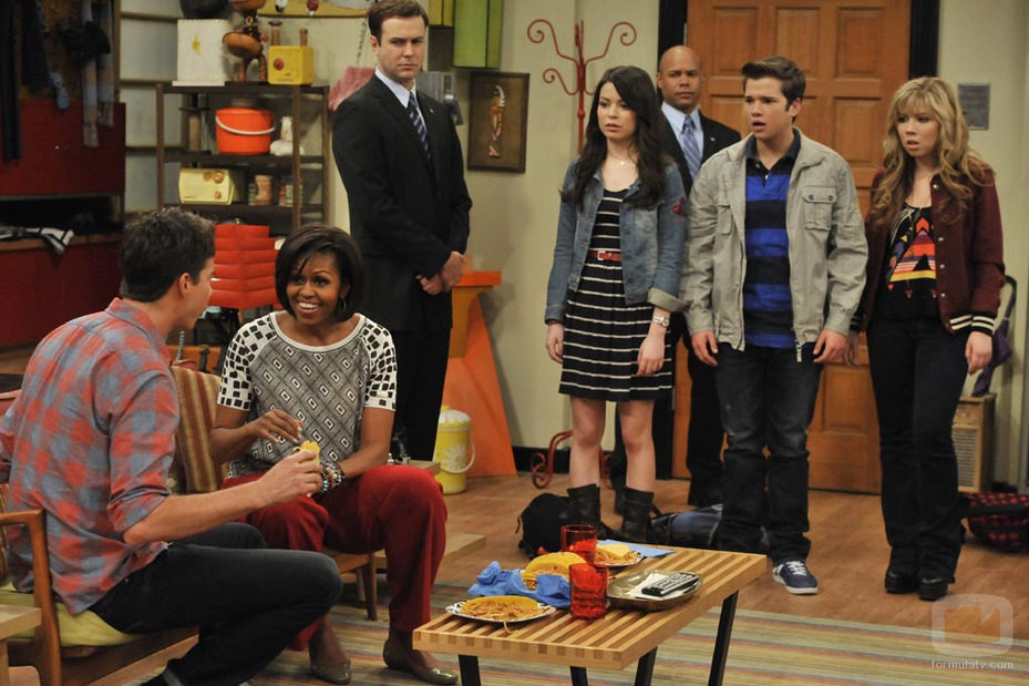 Michelle Obama en 'iCarly'