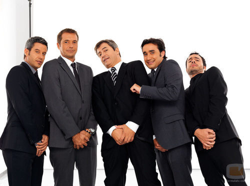 Nico Abad, Manu Carreño, Manolo Lama, Juanma Castaño y Luis García