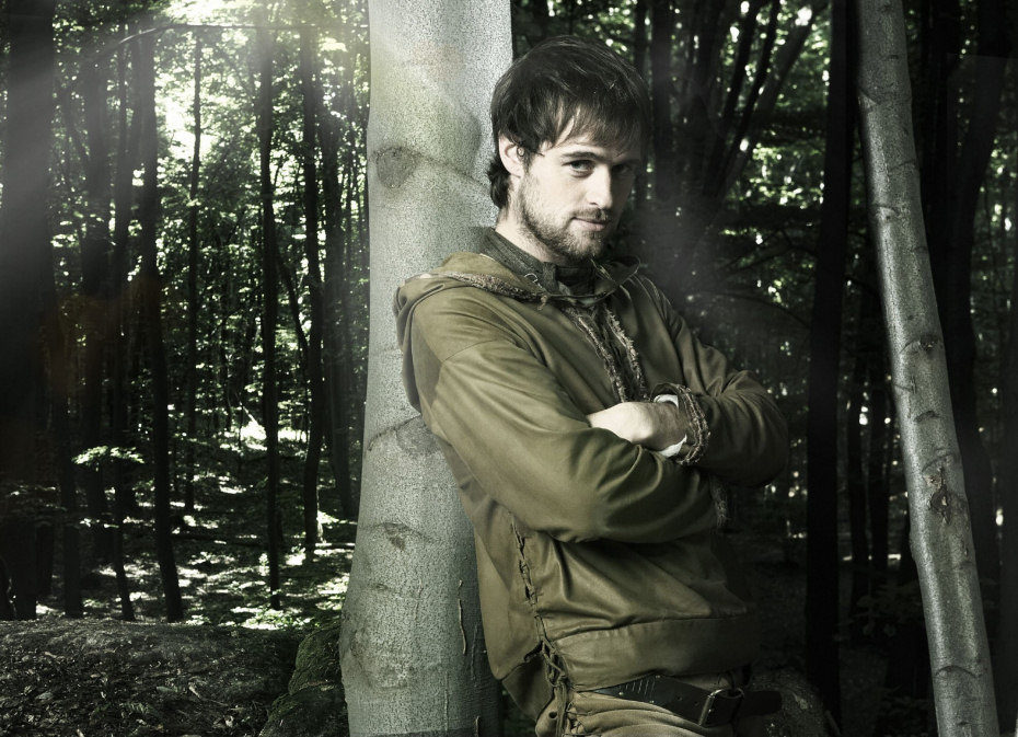 Jonas Armstrong interpretando a Robin Hood