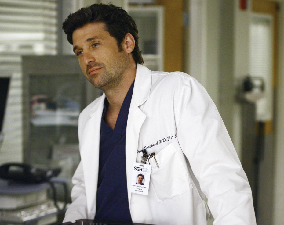 Patrick Dempsey en 'Anatomía de Grey'
