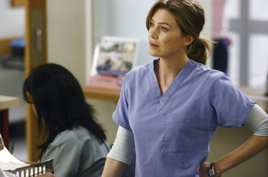 Ellen Pompeo en 'Anatomía de Grey'