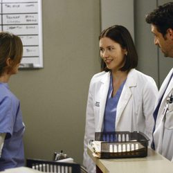 Chyler Leigh y Patrick Dempsey en 'Anatomía de Grey'