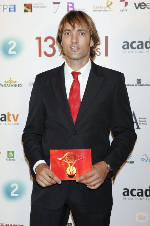 Ismael Beiro, ganador de 'Gran hermano 1', en los Premios de la ATV