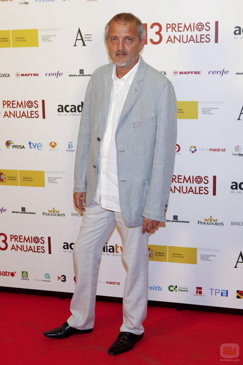 Jordi Rebellón de 'Hospital Central' durante la entrega de los Premios ATV 2011