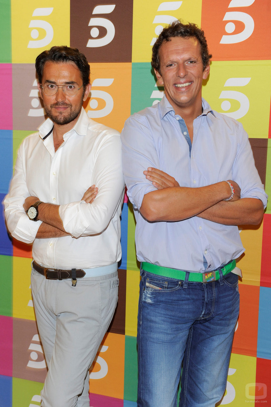 Màxim Huerta y Joaquín Prat