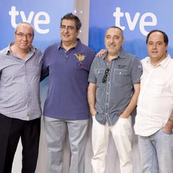 Janfri Topera, Javivi, Enrique Villén y Eduardo Antuña presentan 'Plaza de España'