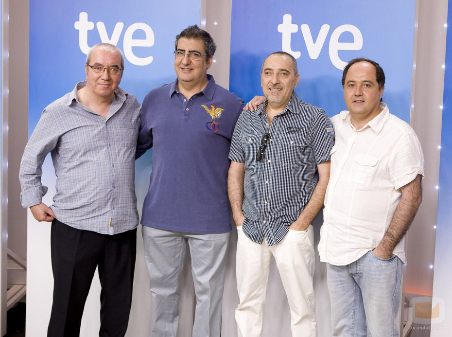 Janfri Topera, Javivi, Enrique Villén y Eduardo Antuña presentan 'Plaza de España'