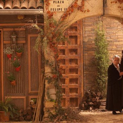 Remedios y su abuela Vicenta en 'Plaza de España'