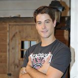 Luis Fernández 'Perla' en el rodaje de la tercera temporada